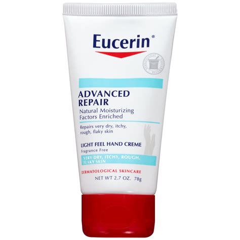 Eucerin Advanced Repair Hand Cream Fragrance Free 2 7 Oz Deep