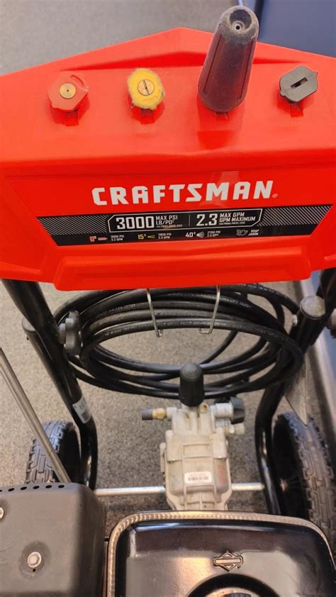 Craftsman Cmxgwas020790 3000 Psi 23 Gallon Cold Water Gas Pressure Washer Good Buya