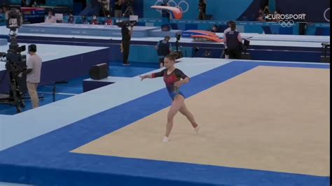 Maria Holbura FX QF 2020 Olympics YouTube