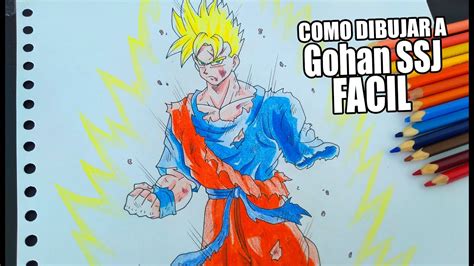 Como Dibujar A GOHAN DEL FUTURO Paso A Paso How To Draw Son Gohan