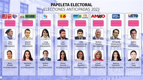 Estos Son Los Ocho Candidatos Presidenciales Que Est N Inscritos Para