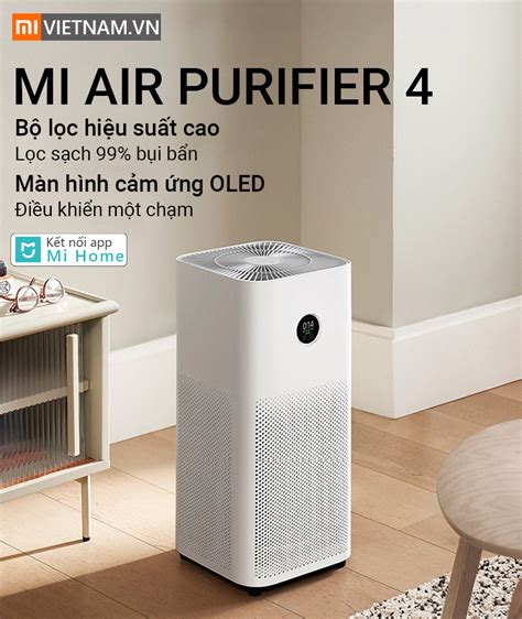 Máy Lọc Không Khí Xiaomi Mi Air Purifier 4 | Dienmayxiaomi.com - Điện ...