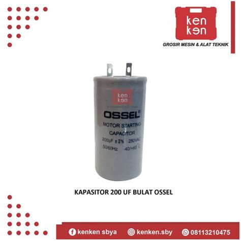 Jual Kapasitor Starting Uf V Capasitor Pompa Air Ossel Di