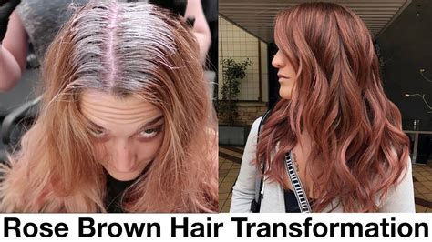 Rose Brown Hair Color