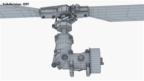 Helicopter Tail Rotor V 1 - 3D Model by Zurel