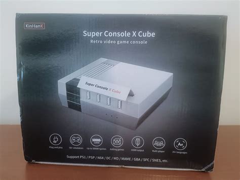 Consola Retro Super Console X Cube Da Kinhank Gb Jogos