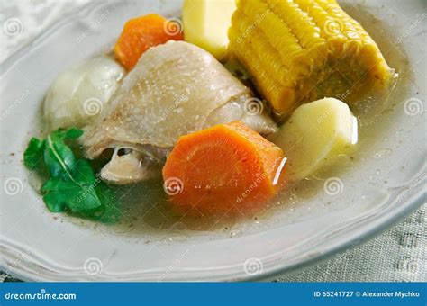 Sancocho de Gallina stock image. Image of healthy, tasty - 65241727