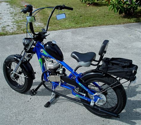 PHOTO GALLERY Gas Electric Bike Builds PedalChopper