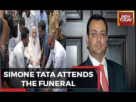 Cyrus Mistry Funeral : Ratan Tata’s Stepmother Simone Tata Attends Cyrus Mistry’s Funeral In ...