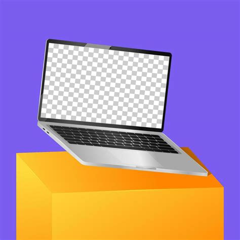 Realistic Laptop Mockup 23169566 Vector Art at Vecteezy