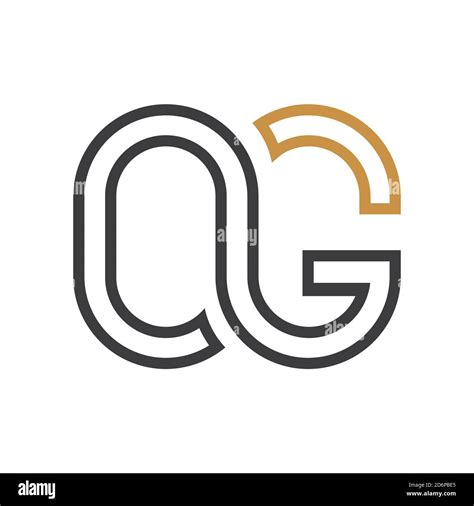 Plantilla De Dise O Vectorial De La Carta Inicial Go Logo O Og Logo