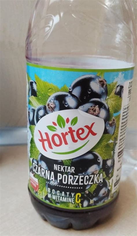 Nektar Czarna Porzeczka Hortex Kalorie Kj I Warto Ci Od Ywcze