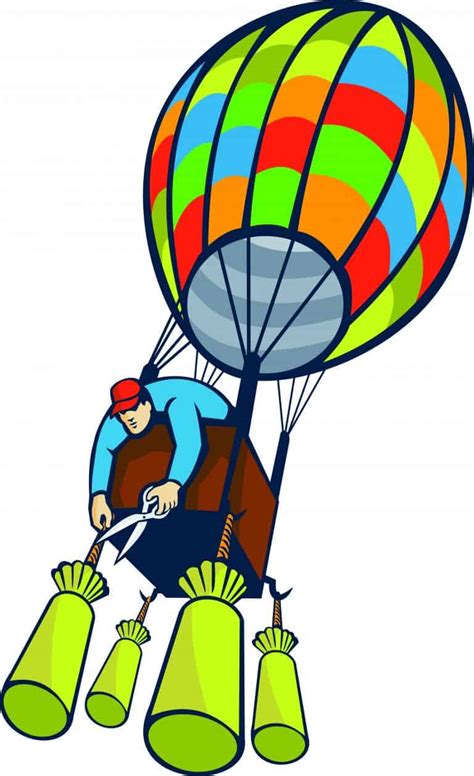 What Are The Bags On The Basket Of A Hot Air Balloon Outdoor Troop