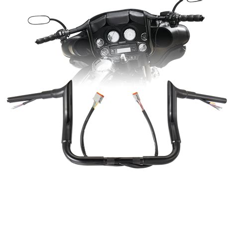 Snapklik.com : 10 Inch Rise 1.5 Inch Fat Meathook Ape Hangers Street