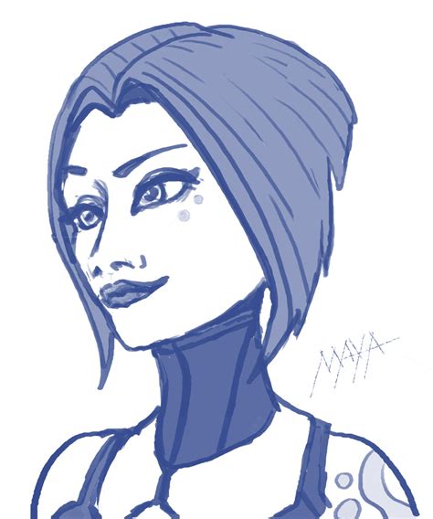 Maya Borderlands 2 By Doodlekk On Deviantart