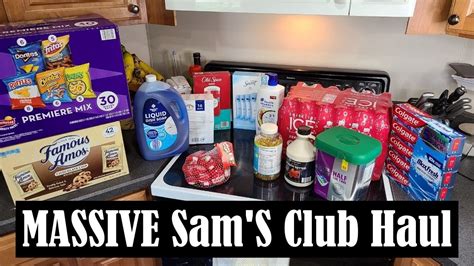 SUPER HUGE SAM S CLUB HAUL ALDI MEIJER SAM S CLUB OUTLET