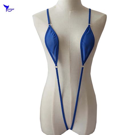 Sexy Micro One Piece Swimwear Costumes Lingeries Thong Swimsuit Mini Women 2019 Tanga Bathing