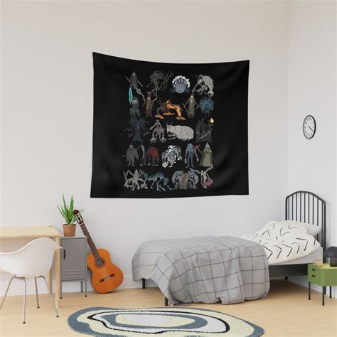 Bloodborne Bosses Tapestry | Bloodborne Shop