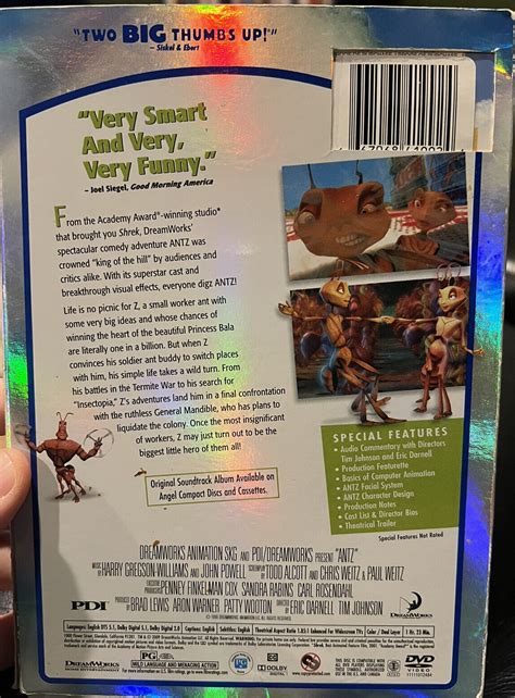 Antz Movie Widescreen Dvd 1999 Signature Selection 667068419924 Ebay