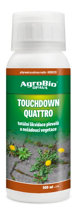 POSTŘIKY PROTI PLEVELŮM TOUCHDOWN QUATTRO 500 ml Zafido e shop