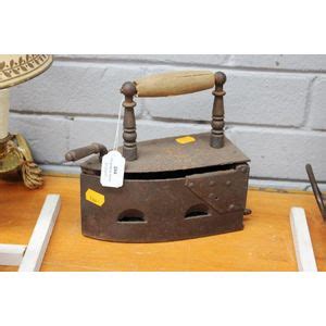 Vintage flat irons and coal irons - price guide and values