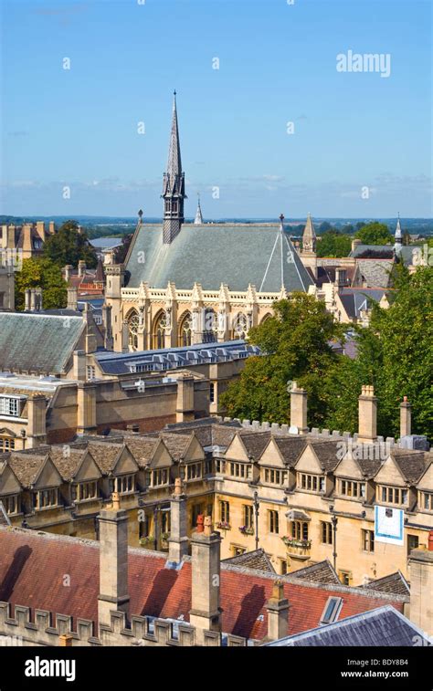 Oxford, England. City skyline Stock Photo - Alamy