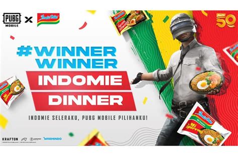 Foto Rayakan Hut Ke 50 Indomie Resmi Berkolaborasi Dengan Pubg Mobile