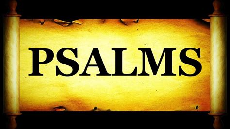 Holy Bible Psalms Complete Wrevised Hd 4k Bible Outline And Stats Audio