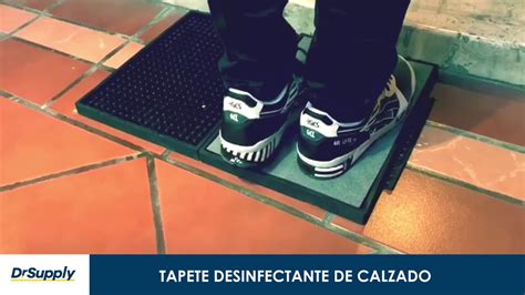 Tapete Desinfectante De Calzado YouTube