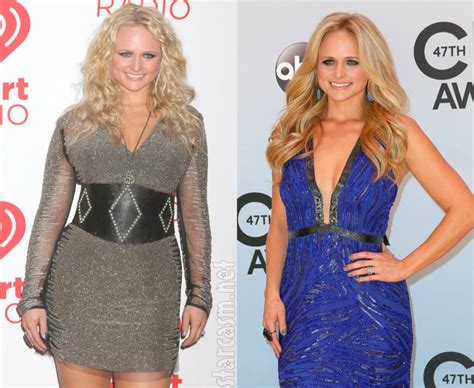 BEFORE AFTER Miranda Lamberts Weight Loss Which She Credits To