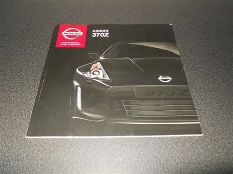 Nissan 370 Z Roadster Brochure Catalogue Documentation Prospectus