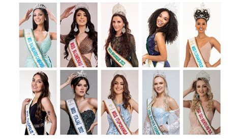 Veja Quem S O As Candidatas Coroa De Miss Santa Catarina Terra