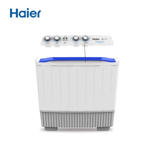 Haier เครื่องซักผ้า 2 ถัง กึ่งอัตโนมัติ ความจุ 13 Kg รุ่น Hwm T130 Oxe ราคาถูก ใหญ่ ของแท้ ใหม่