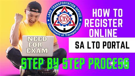 Paano Mag Register Online Sa Portal Ng Lto Para Makapag Take Ng Exam