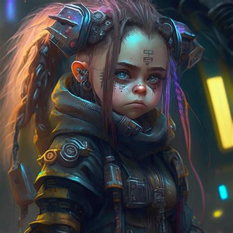 Cyberpunk gnome | Cyberpunk, Shadowrun, Dark fantasy