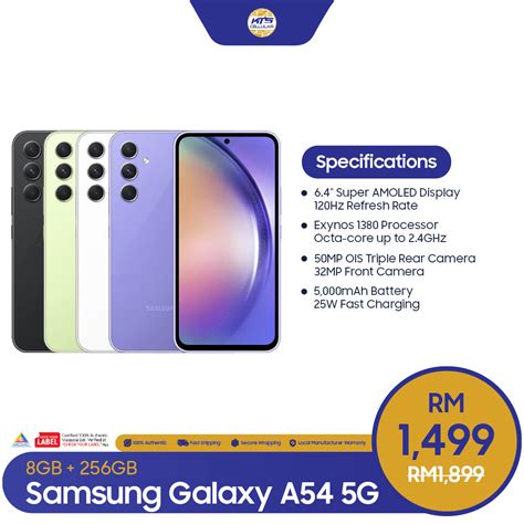 Samsung Galaxy A54 5G Price In Malaysia Specs KTS