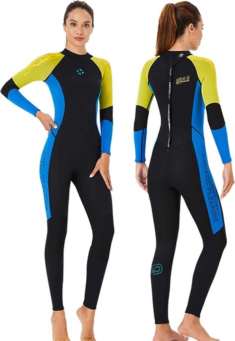 Huanxin Wetsuits Traje De Neopreno Completo De 3 Mm Para Mujer De