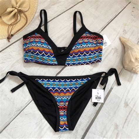 Skye Swimwear Other Skye Tribal Bikini Set Topsmdd Bottom Xl Poshmark