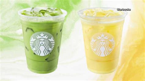 Starbucks Unveils Drinks For Spring With Pop Of Color