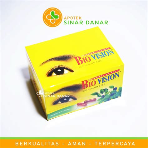 Jual Obat Mata Bio Vision Biovision Box Isi Strip Shopee Indonesia