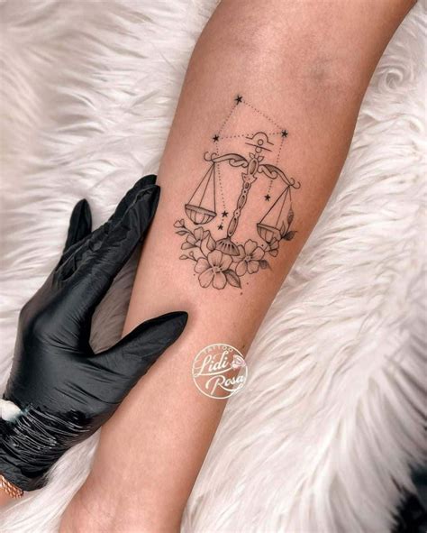 30 Best Libra Constellation Tattoo With Meaning And Ideas Body Art Guru