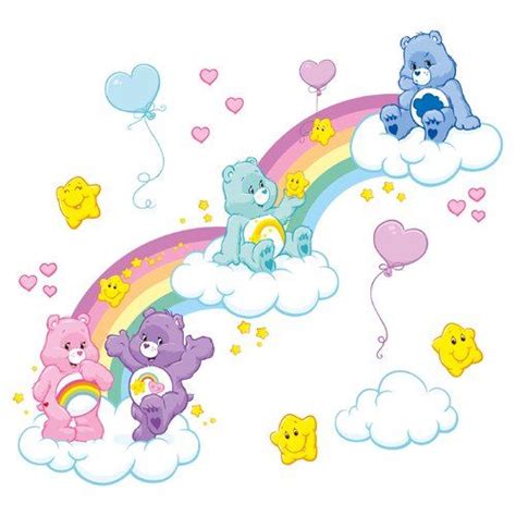 Wall Stickers Care Bear Birthday Care Bear Tattoos Care Bears Vintage