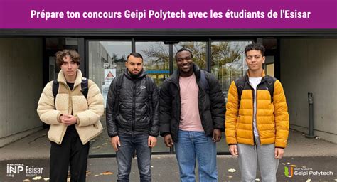 Stage de préparation au concours Geipi Polytech 2023 Grenoble INP