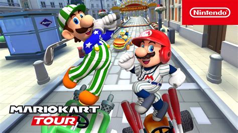 Mario Kart Tour Summer Tour Trailer Youtube