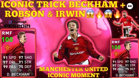 Trick To Get Iconic D Beckham And Robson Manchester United Iconic