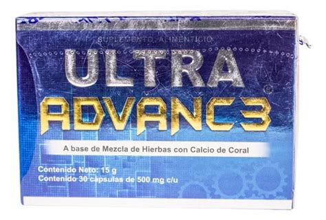 Ultra Advance Azul Capsulas Mg Ultra Advanc Mercadolibre