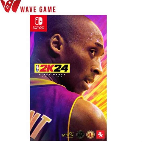 Nintendo Switch Nba 2k24 Kobe Bryant Edition Black Mamba Edition