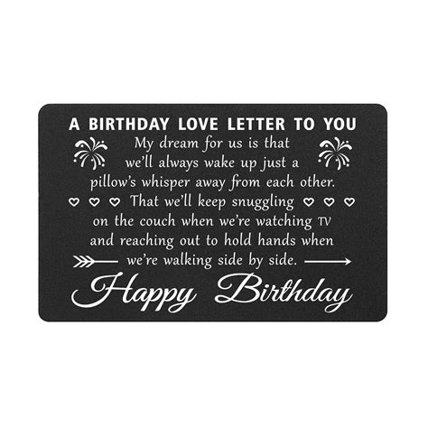 Happy Birthday Letter To Husband - Hollie Cairistiona