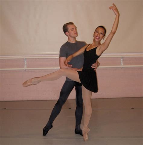 A Man And A Woman In Ballet Clothes