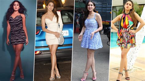 Fashion News Sara Ali Khan S Mini Dresses That Are Perfect For Your